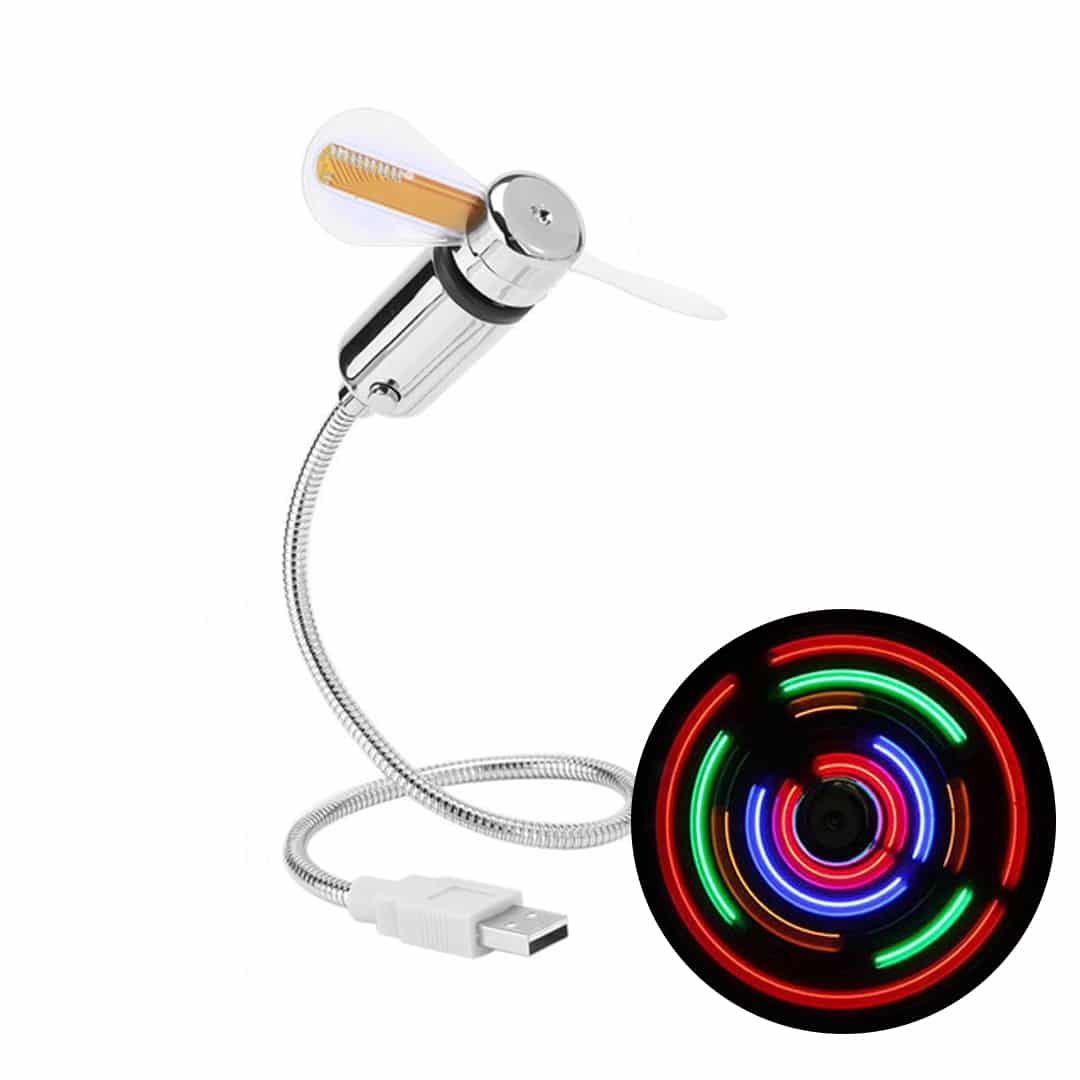 VENTILADOR USB LED
