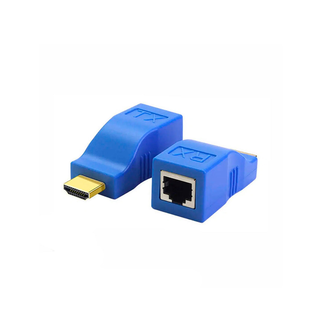 ADAPTADOR EXTENSOR HDMI A RJ45 (PAREJA)
