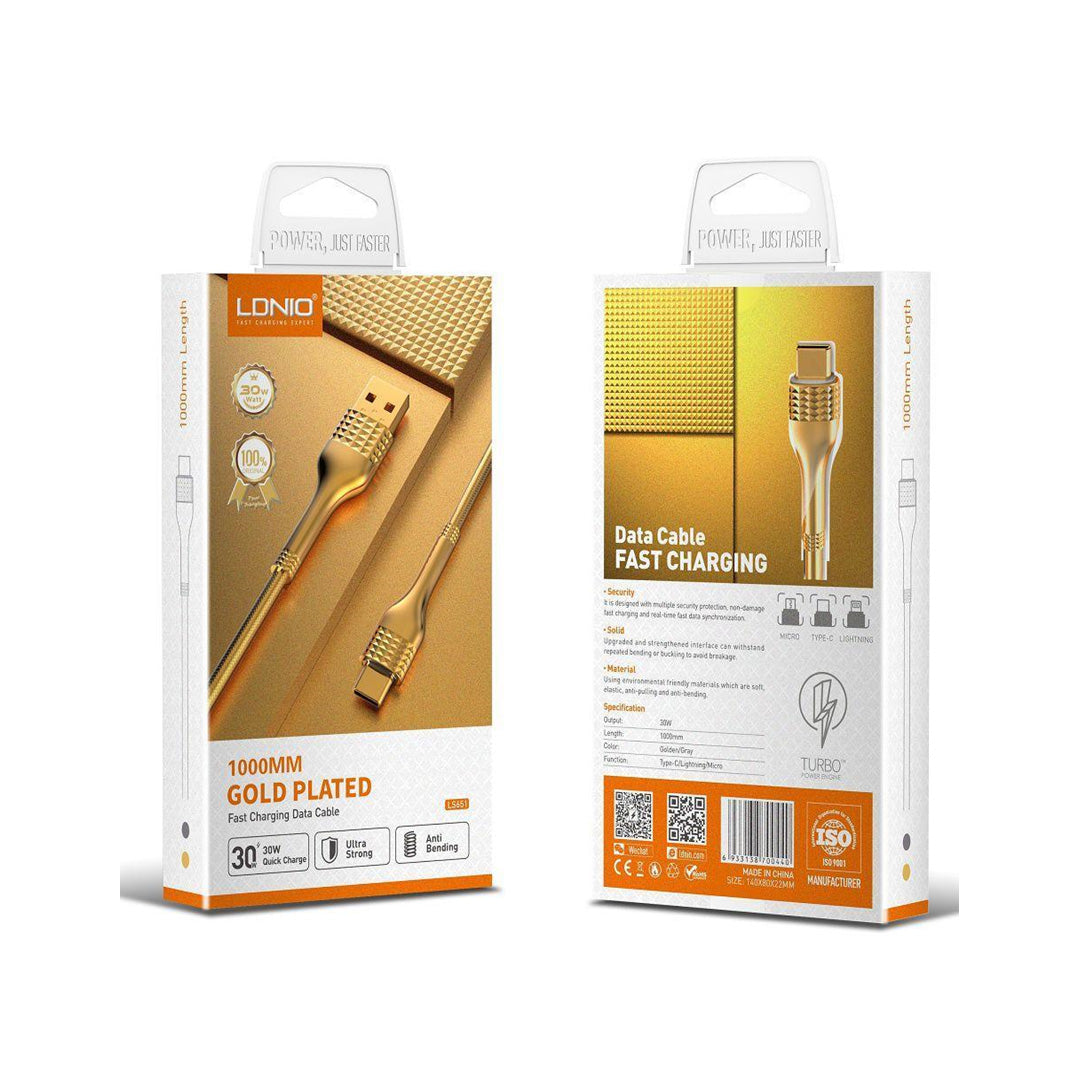 CABLE 30W TIPO "LIGHTNING" 1M. L S 6 5 1