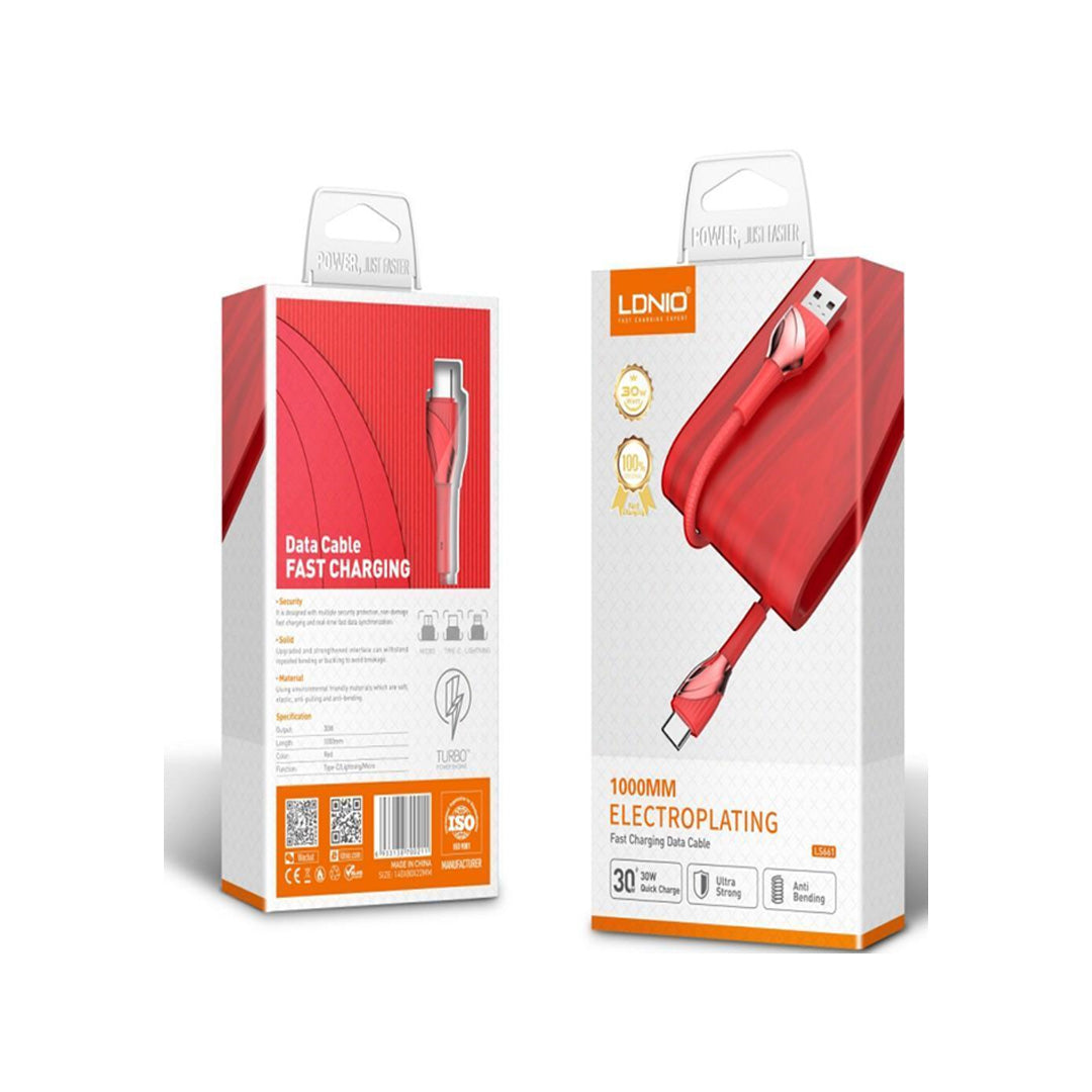 CABLE 30W TIPO "LIGHTNING" 1M. L S 6 6 1