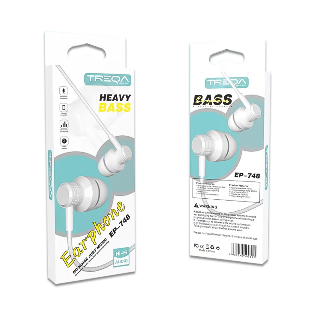 AUDIFONOS TREQA BASS EP-748