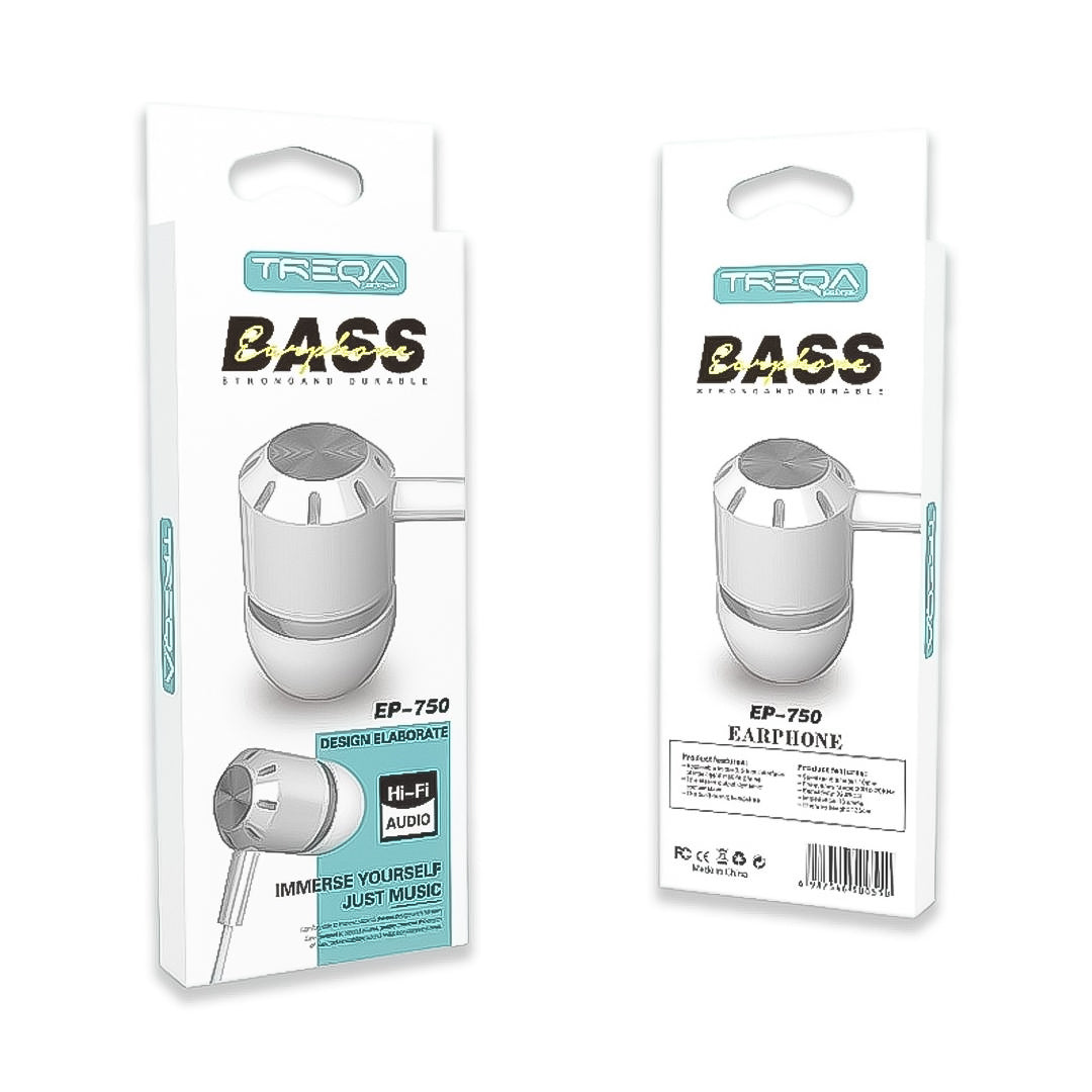 AUDIFONOS TREQA BASS EP-750