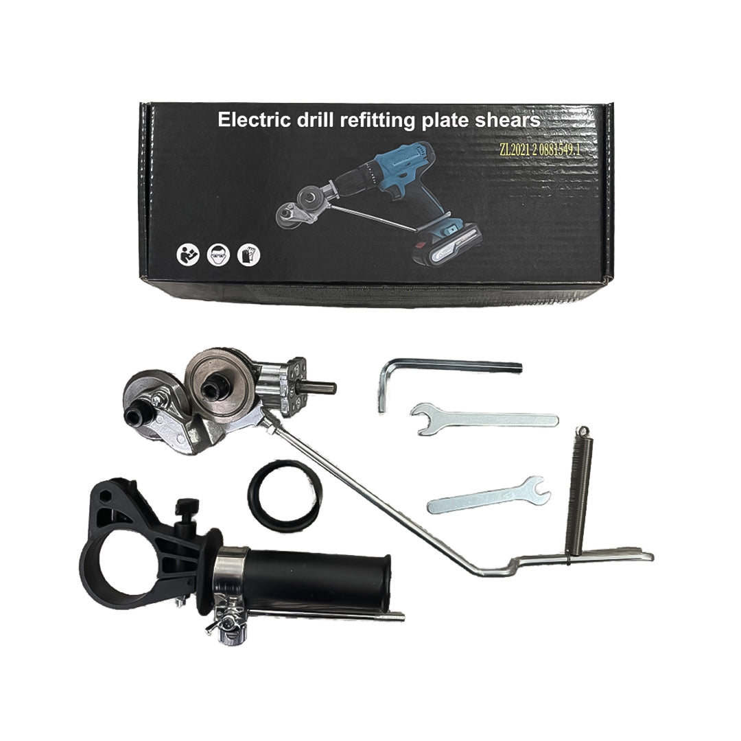 CORTADOR AUXILIAR DE LAMINAS METAL PARA TALADRO ZL2021