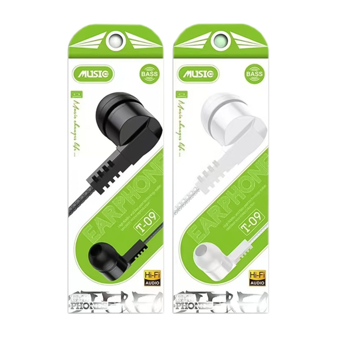 AUDIFONO DE CABLE STEREO T-09