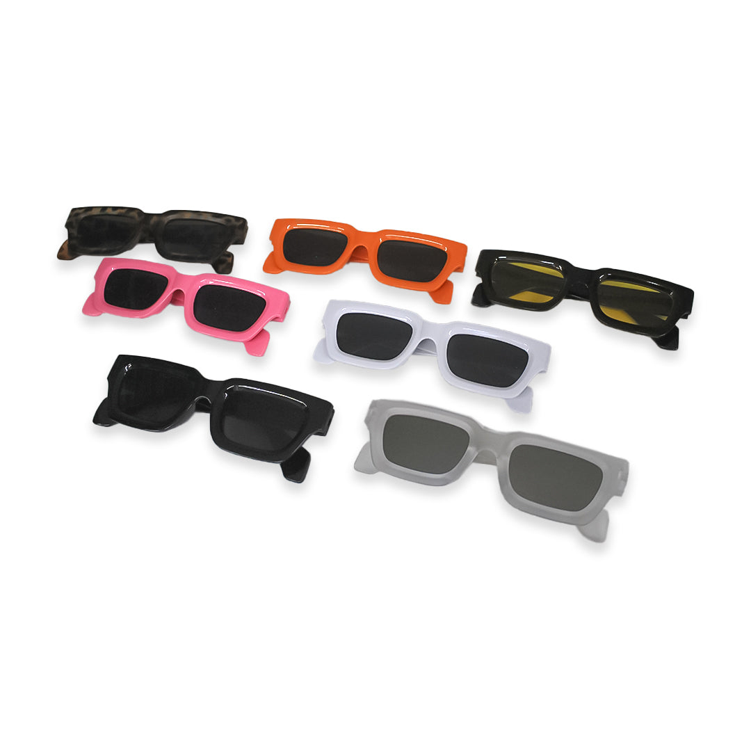 DOCENA DE GAFAS DE SOL TRANSPARENT GRY