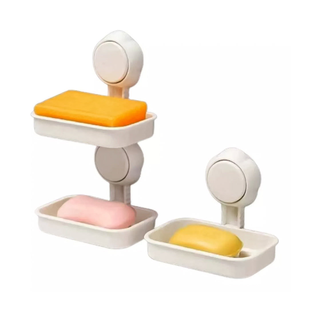JABONERA PARA BAÑO CON VENTOSA