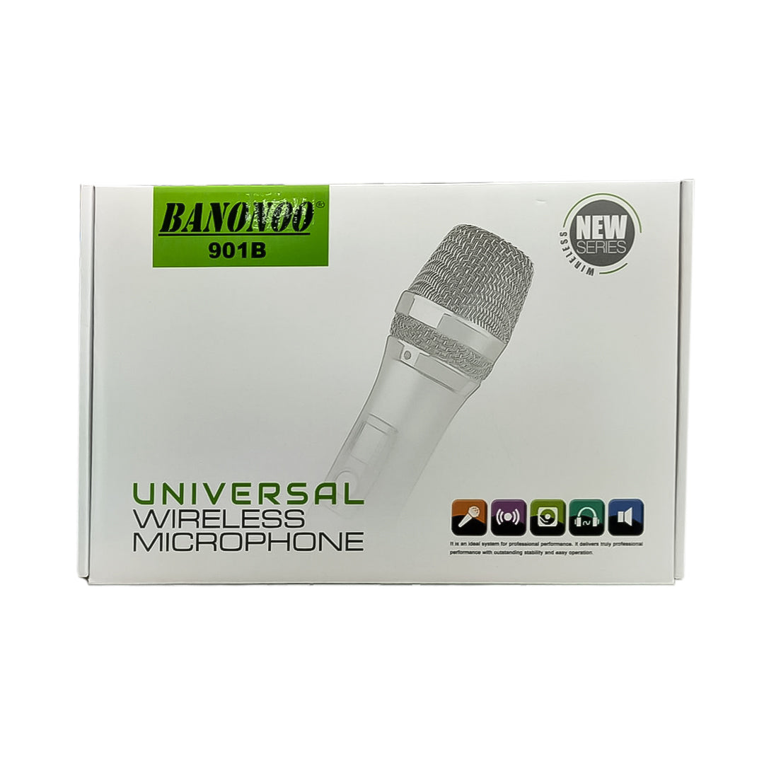 MICROFONO INALAMBRICO BANONOO 901B(PAR)