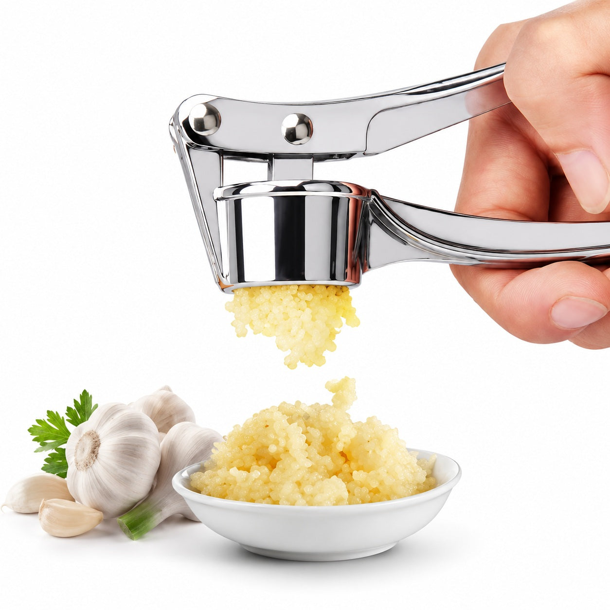 TRITURADOR METALICO DE AJO PREMIUM