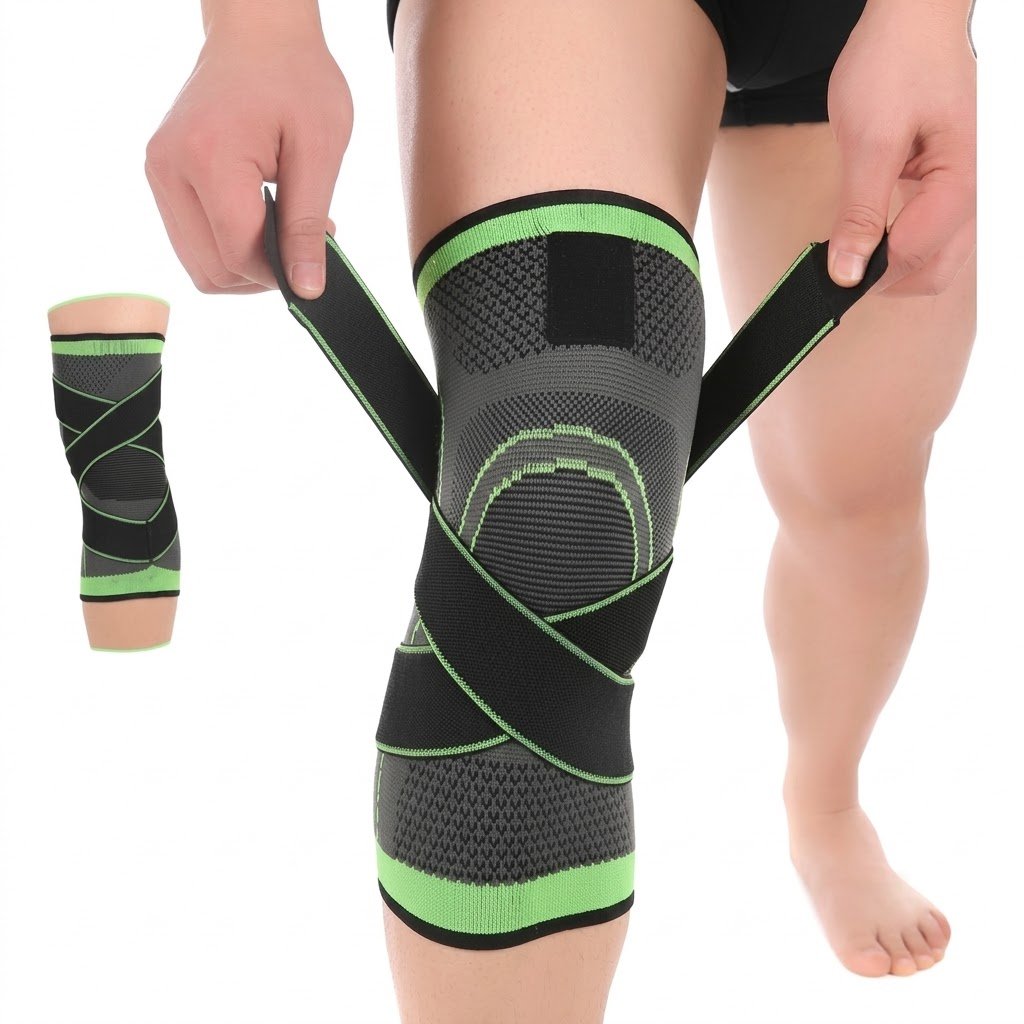 RODILLERA ELASTICA DEPORTIVA AJUSTABLE