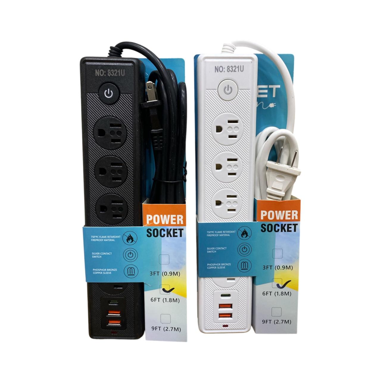 REGLETA 7 SERVICIOS 3M. 8321