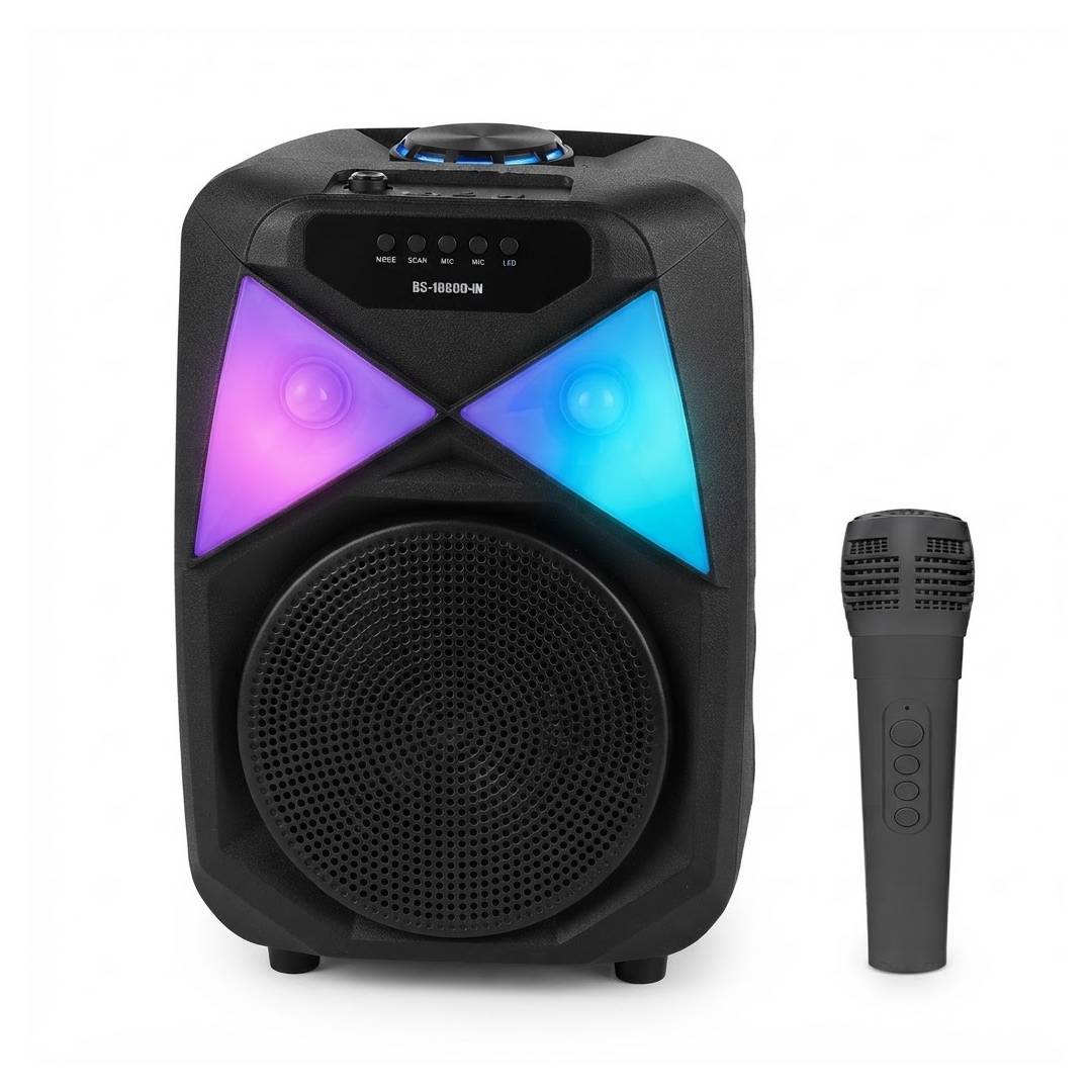PARLANTE BLUETOOTH 8 PULGADAS - 12W MS-2069BT-W