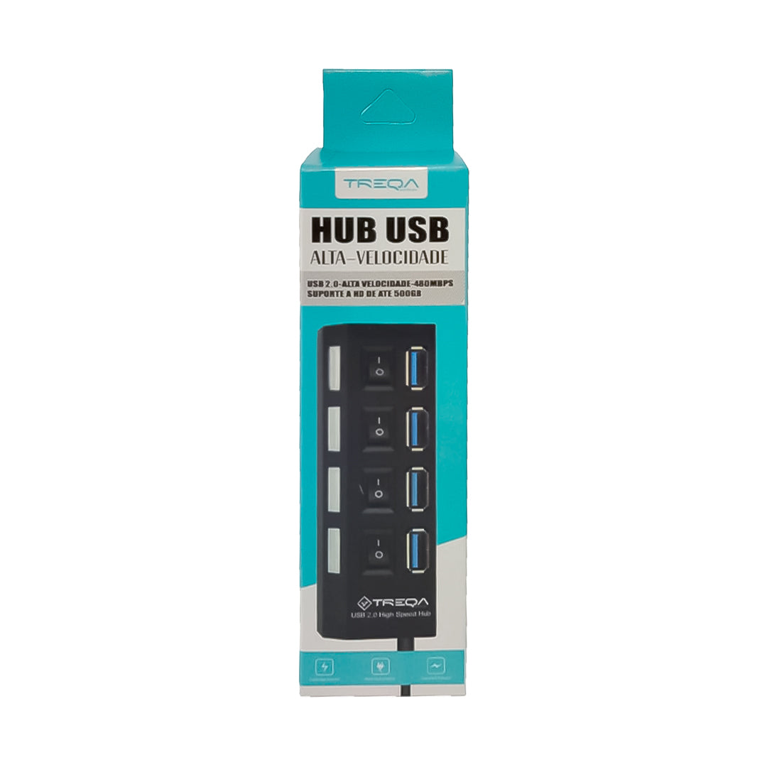 HUB USB 4 PUERTOS
