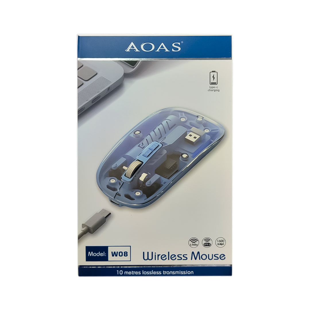 MOUSE INALAMBRICO AOAS W08
