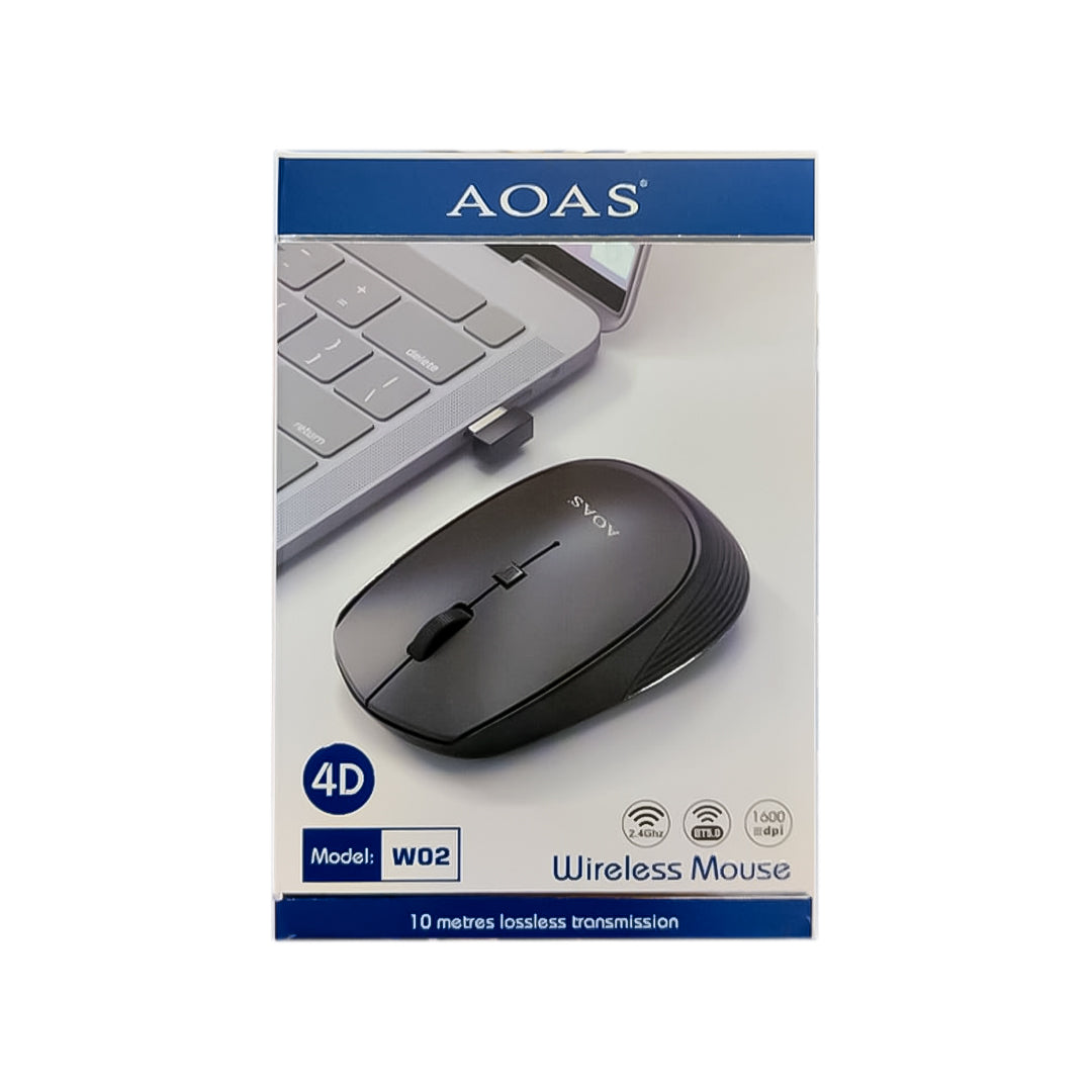 MOUSE INALAMBRICO AOAS W02