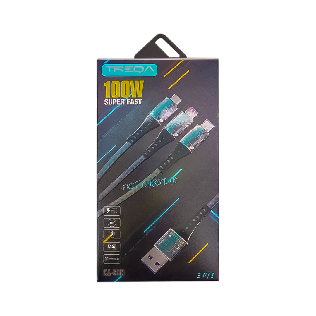 CABLE TREQA 3 EN 1 CA-869 100W