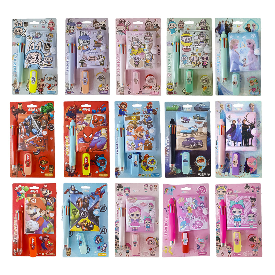 SET LIBRETA CON DISEÑOS HLL-009 (UNIDAD)