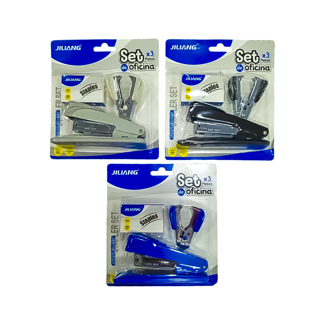 SET DE OFICINA 3 PIEZAS (UNIDAD)