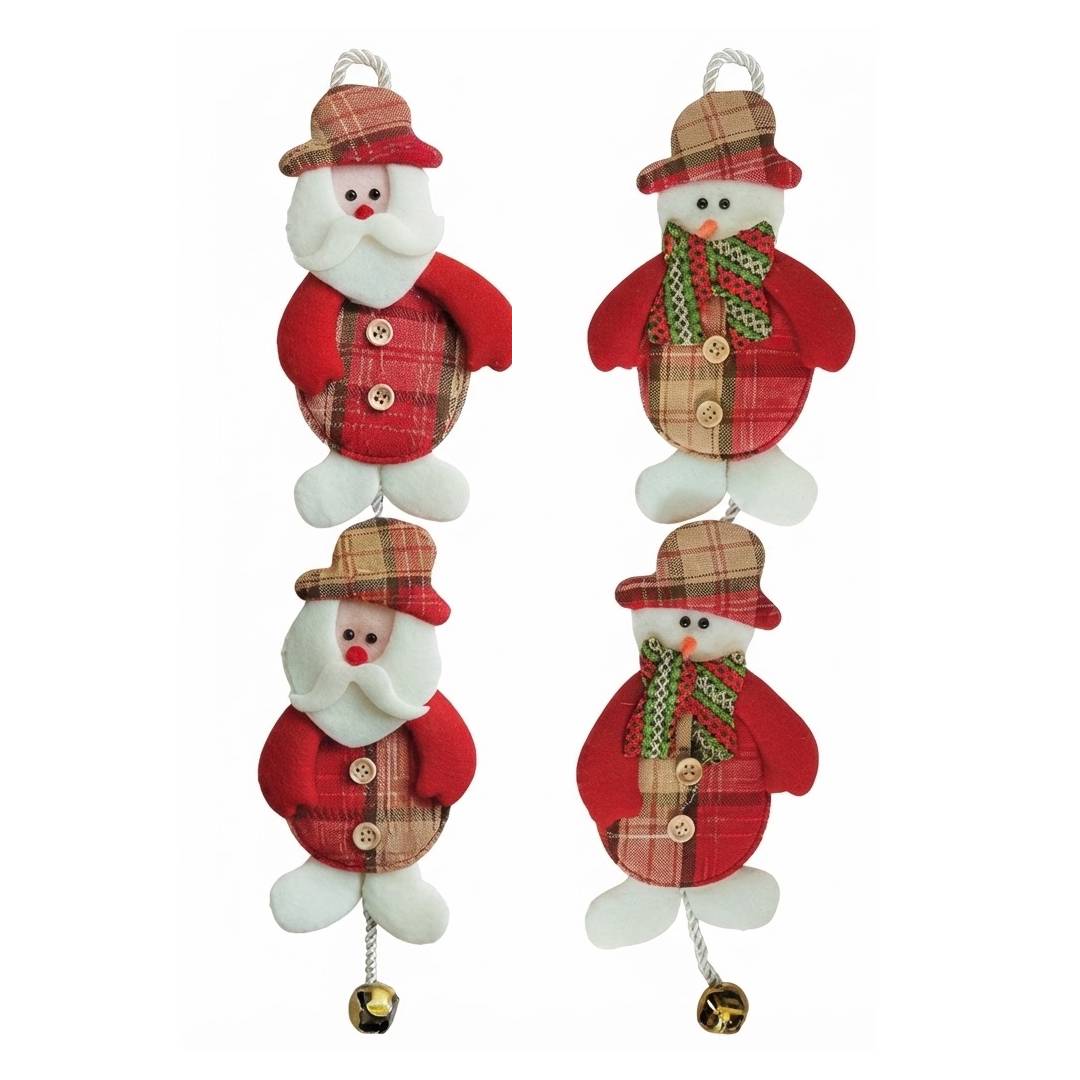 COLGANTE MUÑECO NAVIDEÑO CASCABEL 509 ZN22-510