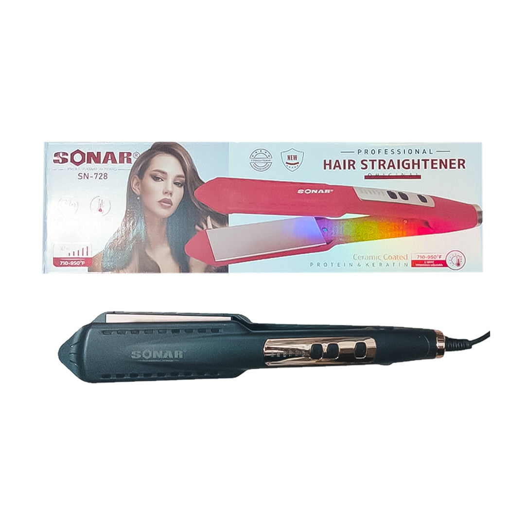 PLANCHA DE CABELLO SONAR SN-728
