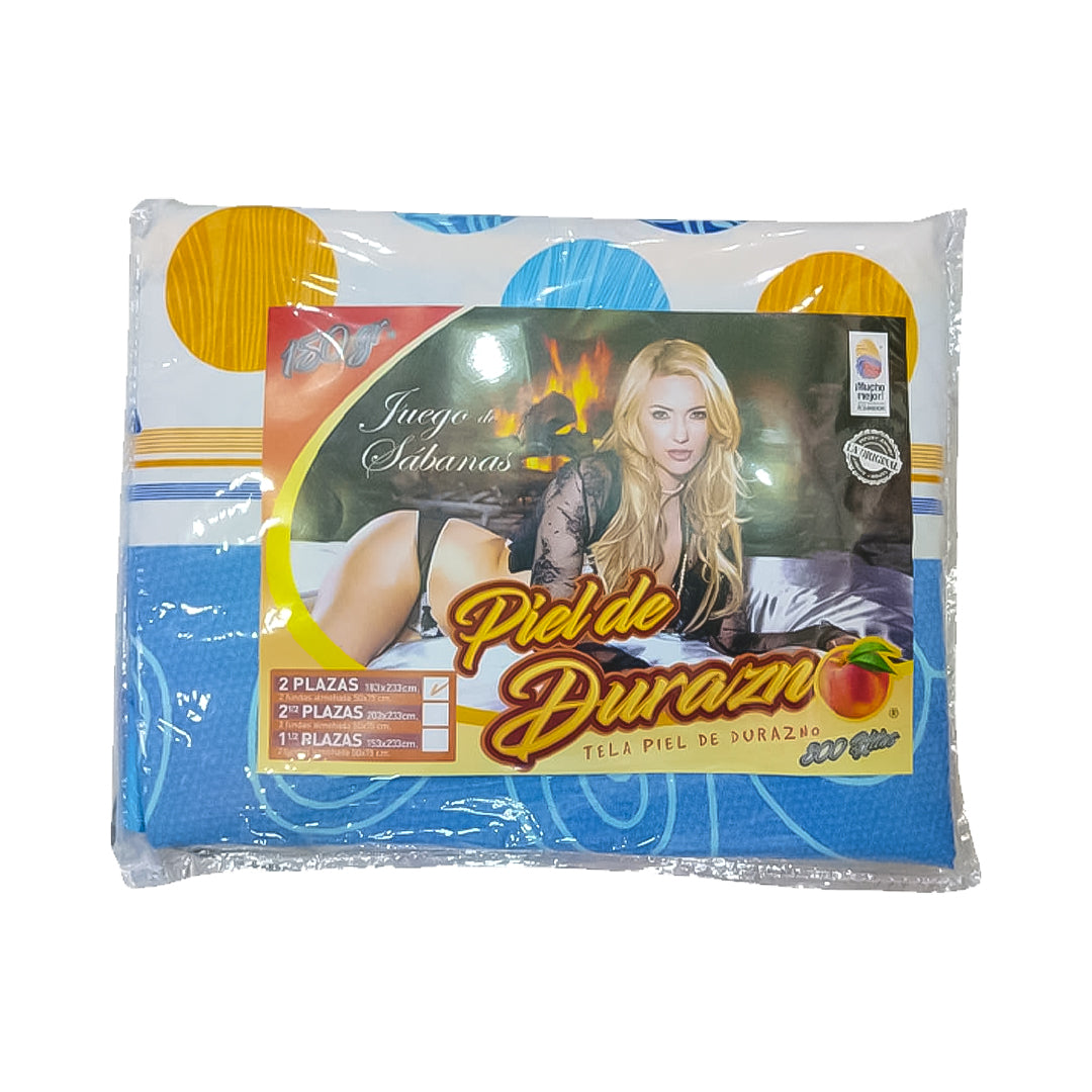 JUEGO SABANAS 2 PLAZAS 150GR
