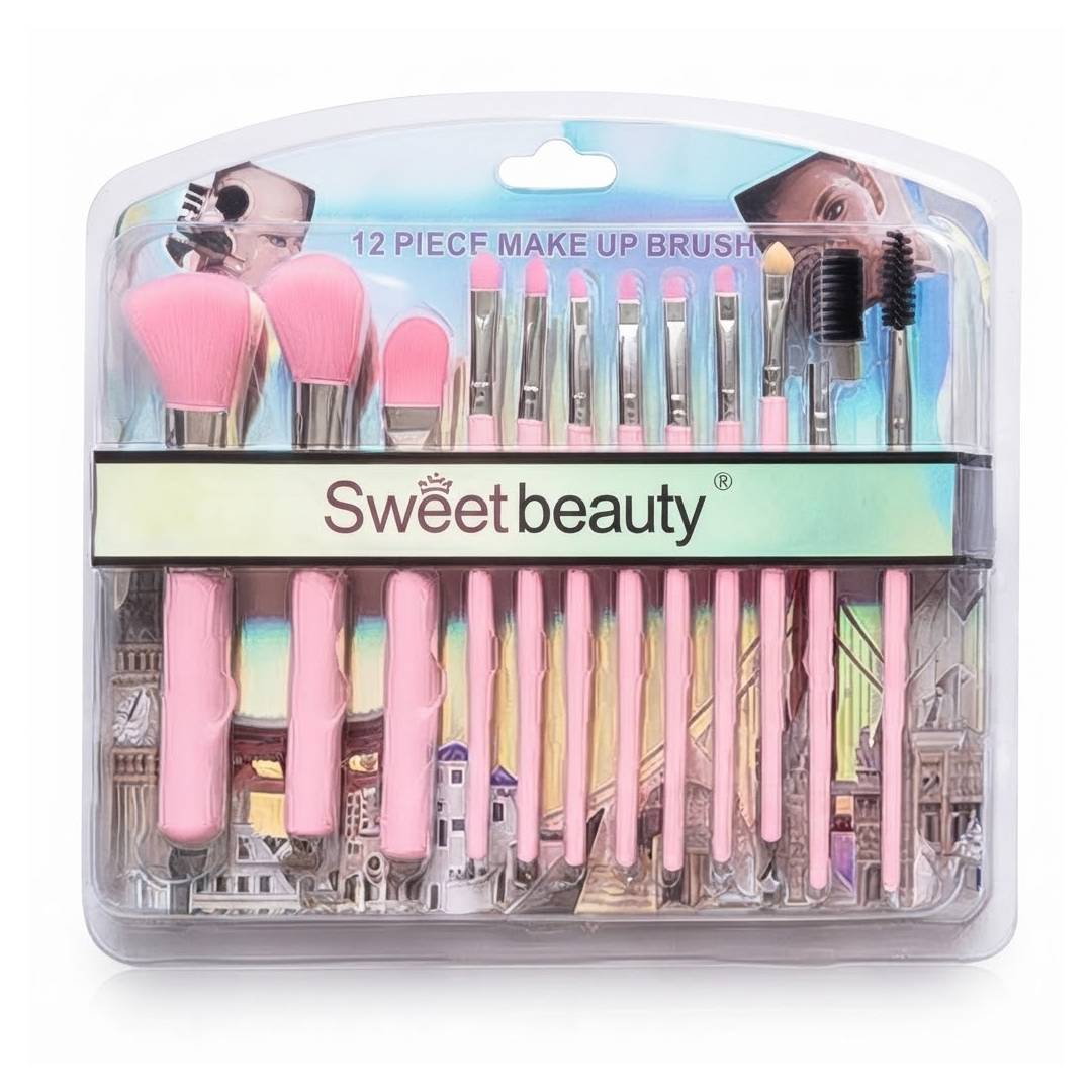 SET BROCHAS 12 PCS SWEET BEAUTY