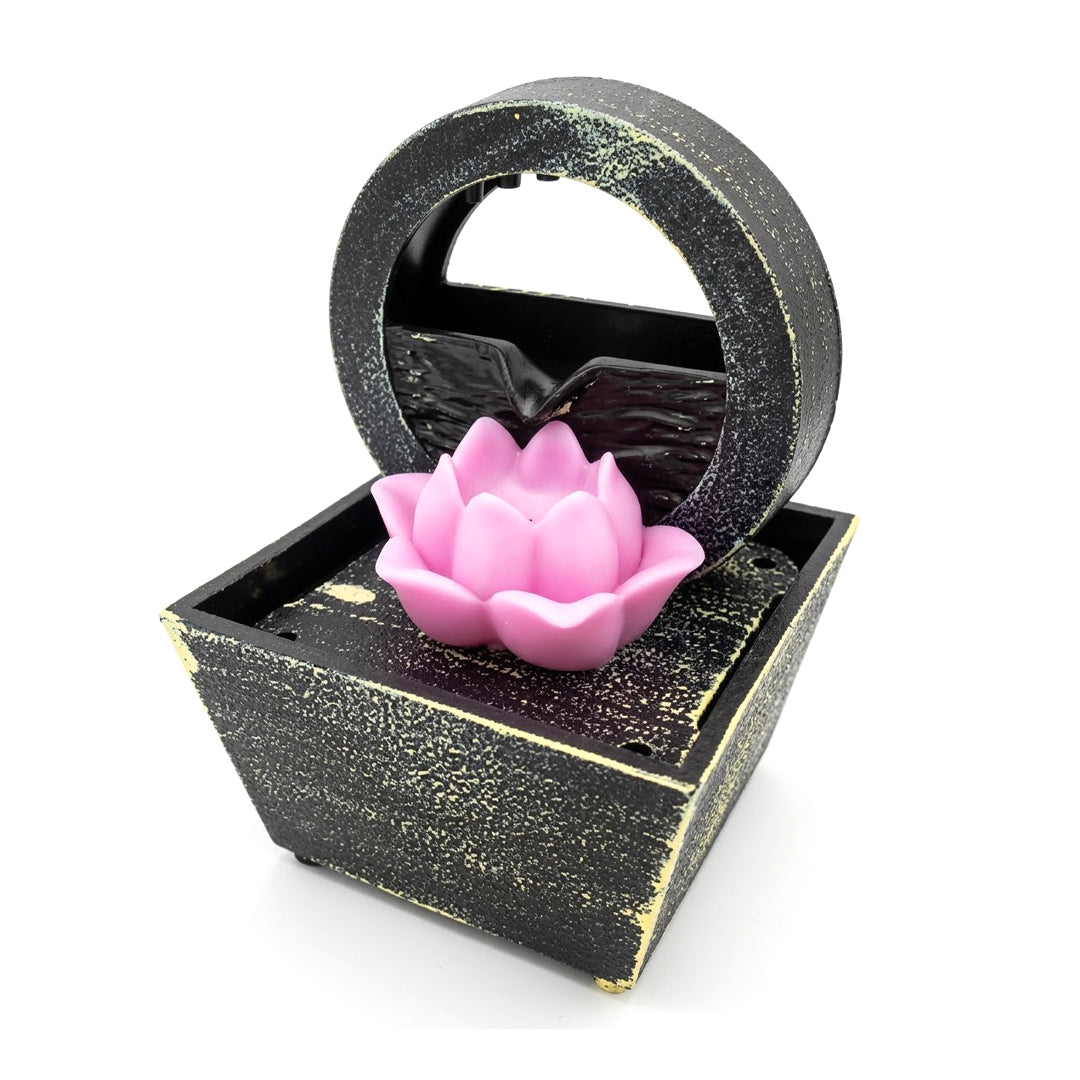 CASCADA DECORATIVA CON FLOR XG004