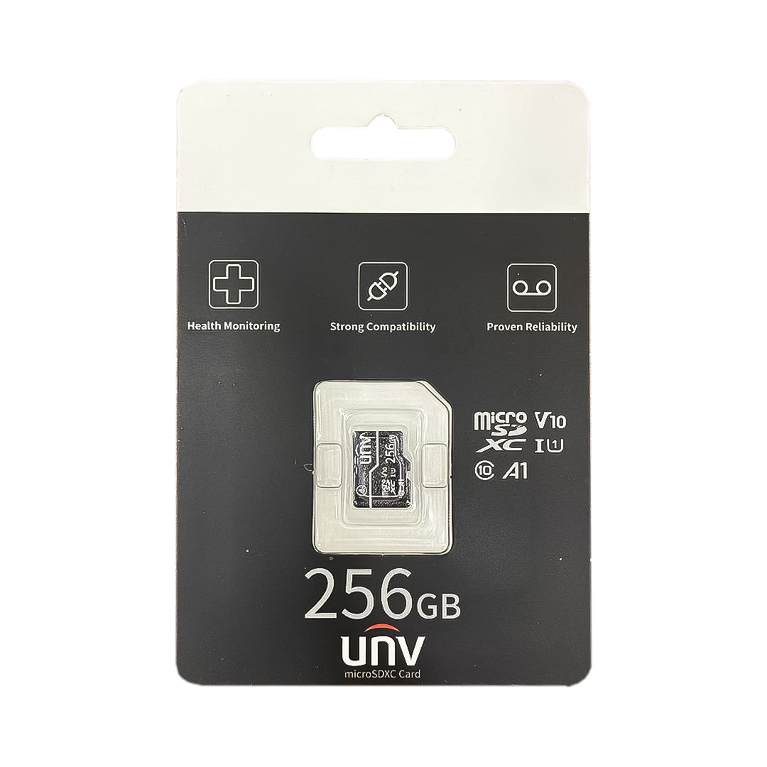 MEMORIA MICRO SD 256GB V10 U1 A1 UNV