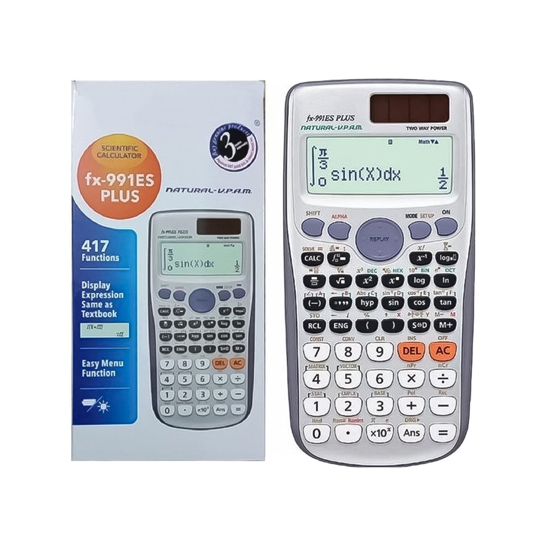 CALCULADORA CIENTIFICA FX-991 ES PLUS GRIS