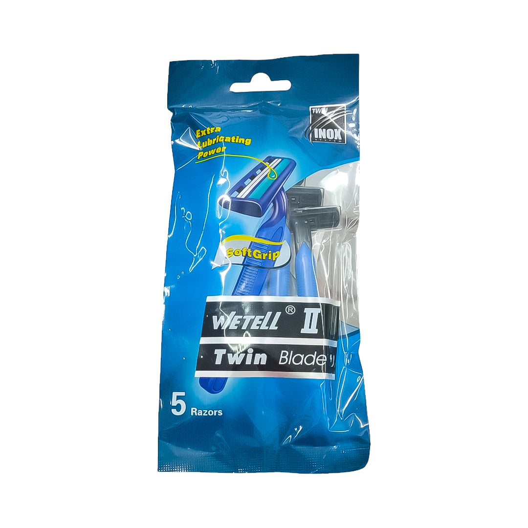 RASURADORA WETTEL DOBLE HOJA X5
