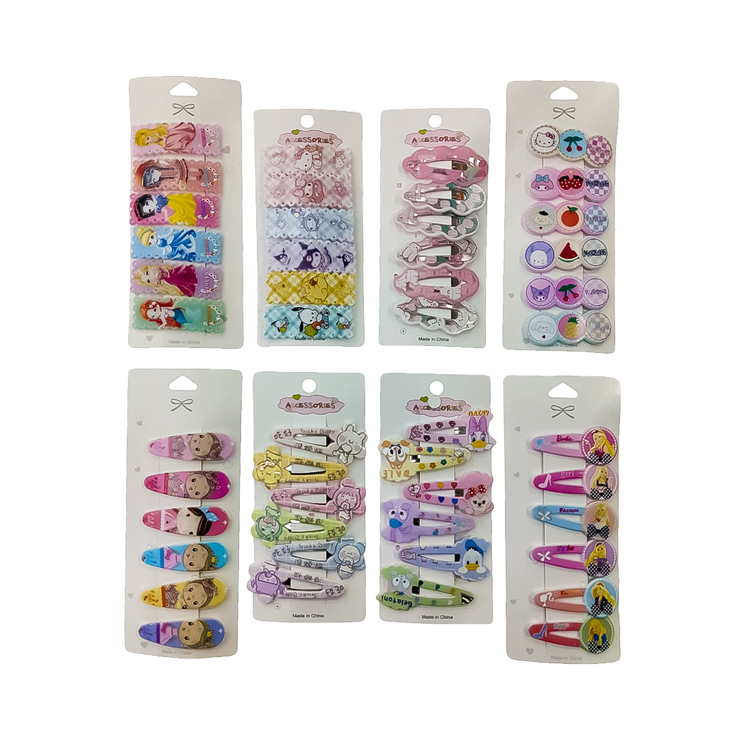 VINCHA KAWAI CLIP MODELOS SURTIDOS BLISTER
