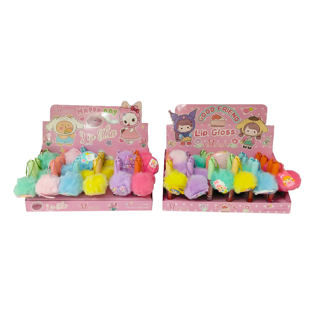 LIP GLOSS MÁGICO PERSONAJES KAWAI (UNIDAD)