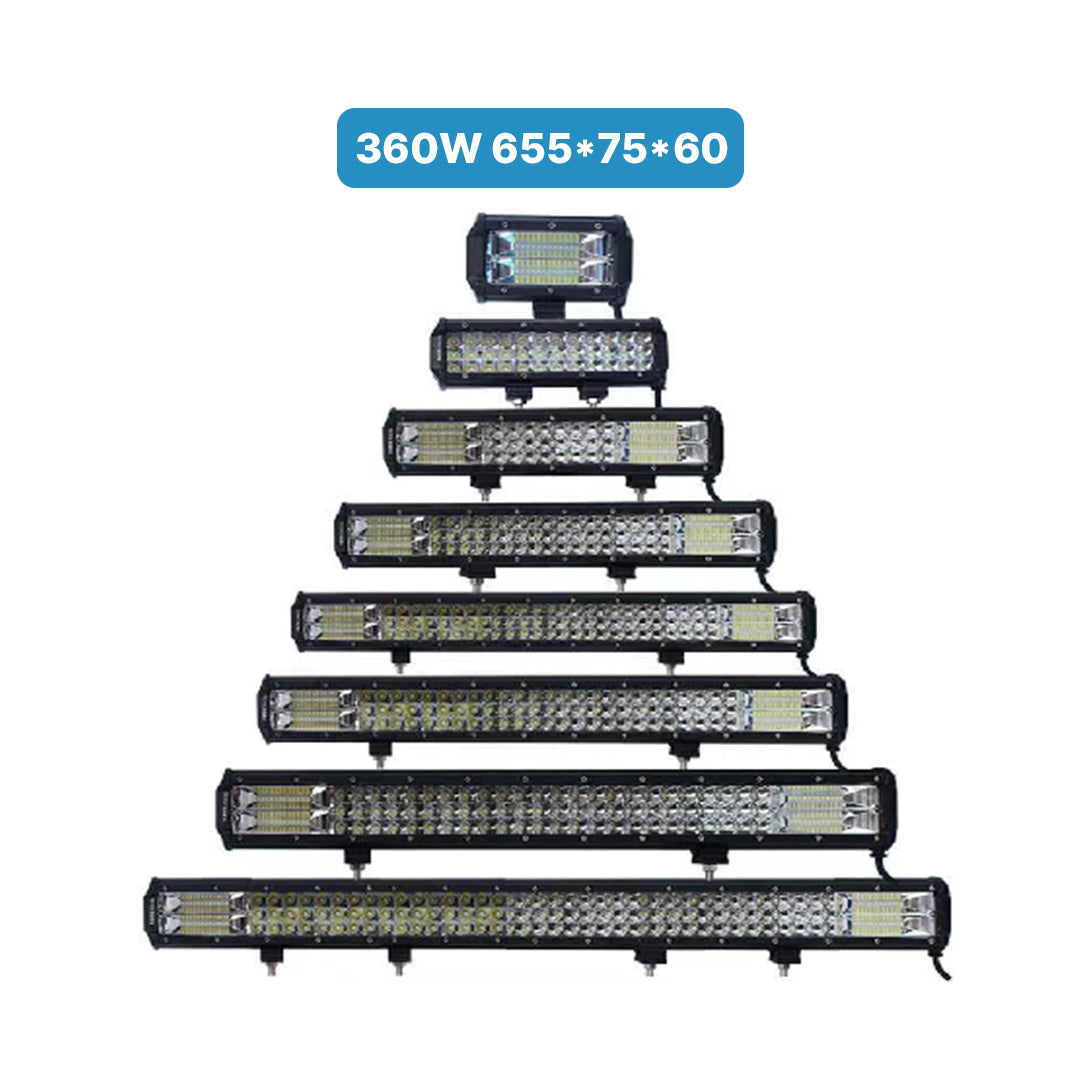 BARRA LED 360W 655*75*60