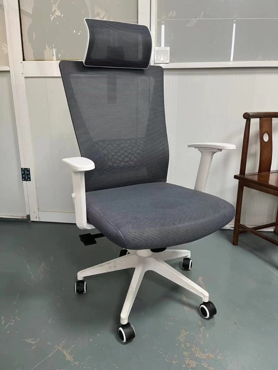 SILLA GERENCIAL DE OFICINA ERGONOMICA CON APOYO LUMBAR