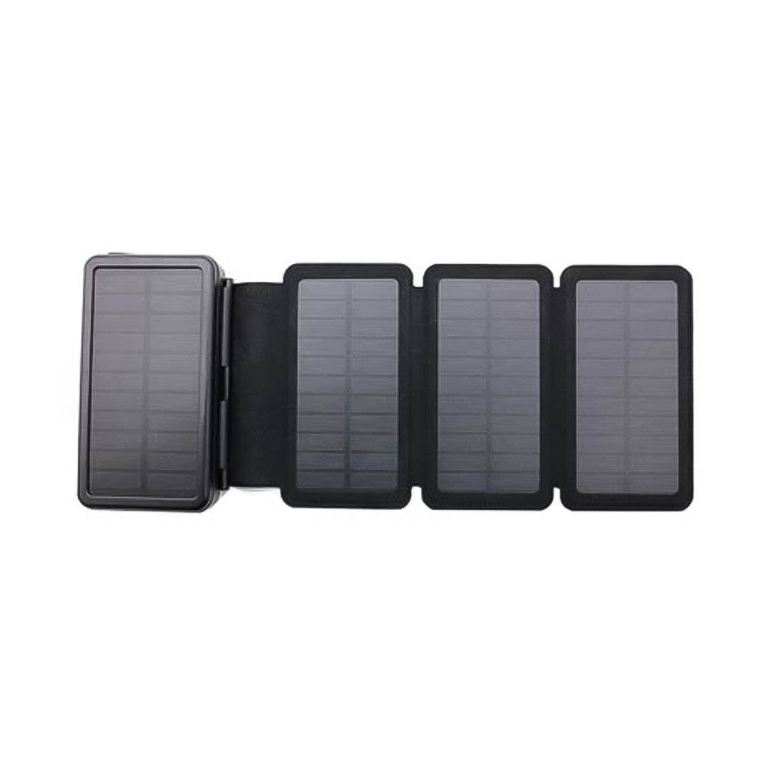 POWERBANK CON SET PANEL SOLAR PORTATIL 4 PANELES