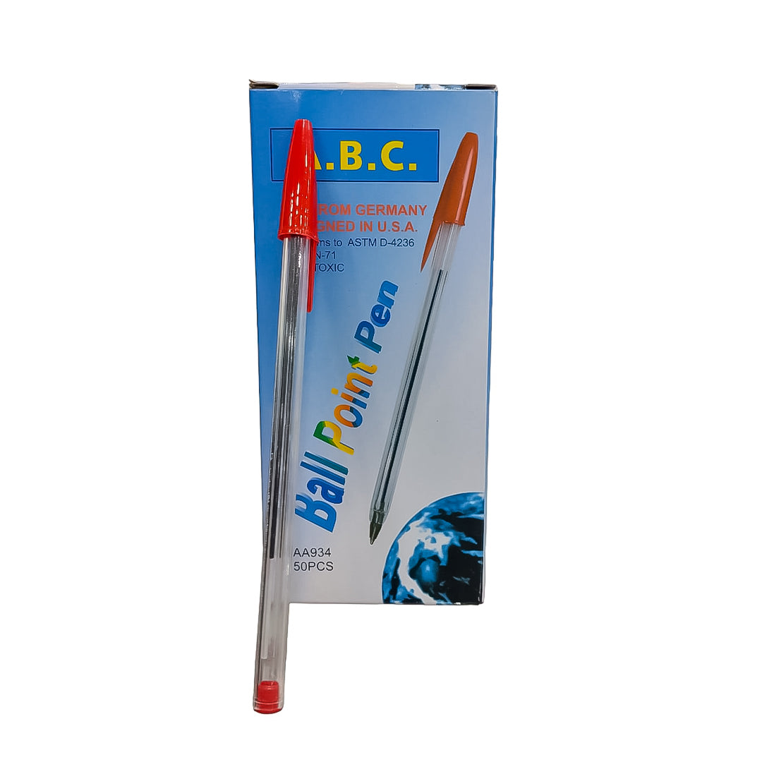 ESFERO BALL POINT PEN ROJO (UNIDAD)