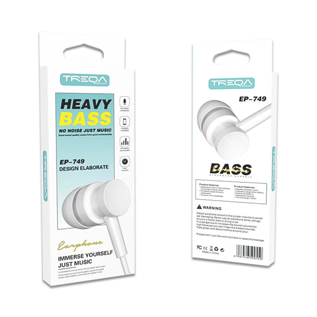 AUDIFONOS TREQA BASS EP-749