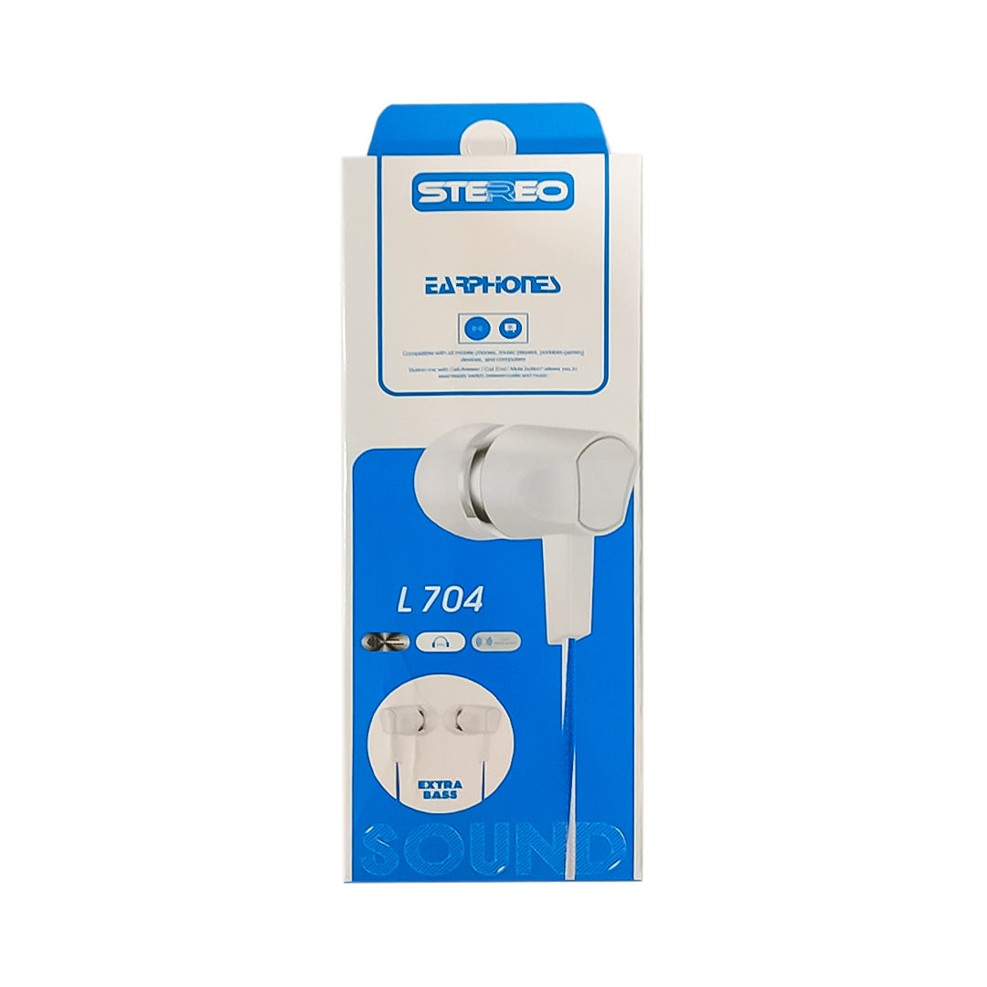 AUDIFONO DE CABLE STEREO L 704