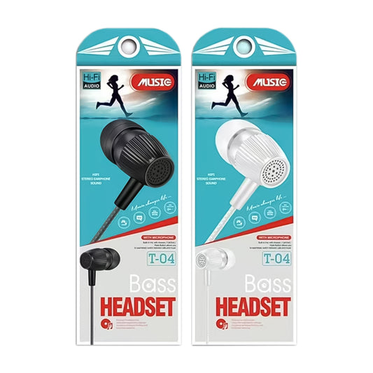 AUDIFONO DE CABLE STEREO T-04
