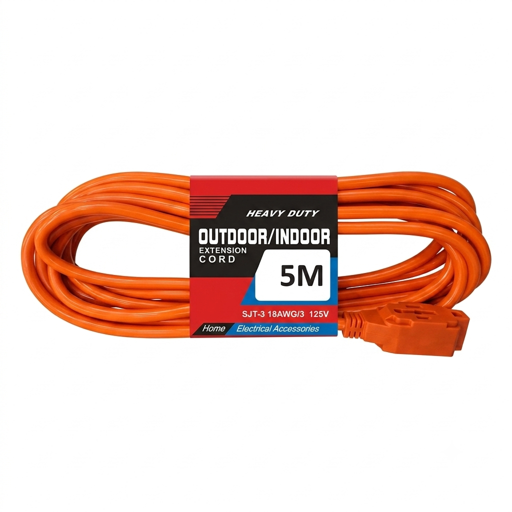 EXTENSION ELECTRICA HEAVY DUTY 5M