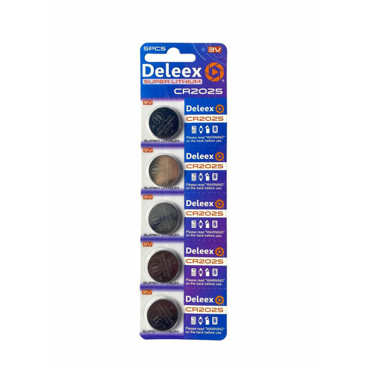 PILA TIPO BOTON CR2025 3VOLTS (1 BLISTER DE 5U)