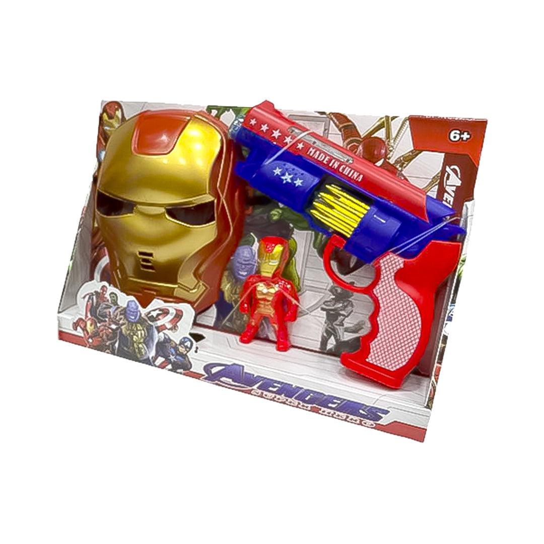SET SUPERHÉROE 35CM X 25CM + ACCESORIOS AVNGRS