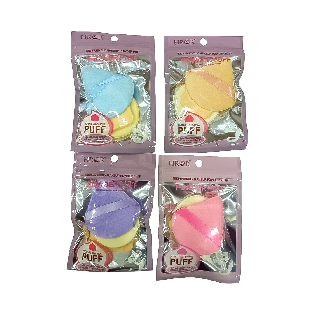 SET APLIQUE 3PCS DE MAQUILLAJE ESPONJA