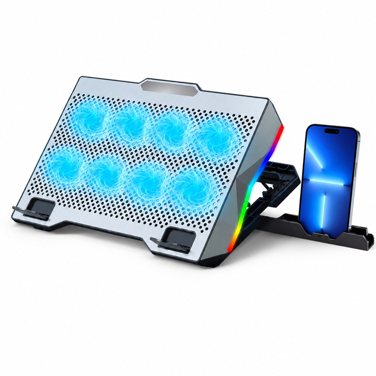 COOLER 8 VENTILADORES PARA LAPTOP S608