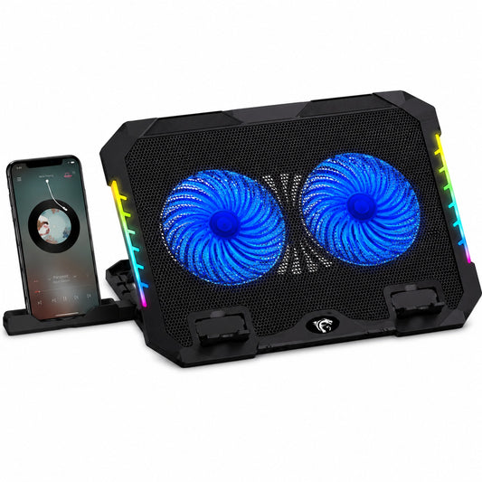 COOLER 2 VENTILADORES PARA LAPTOP S900