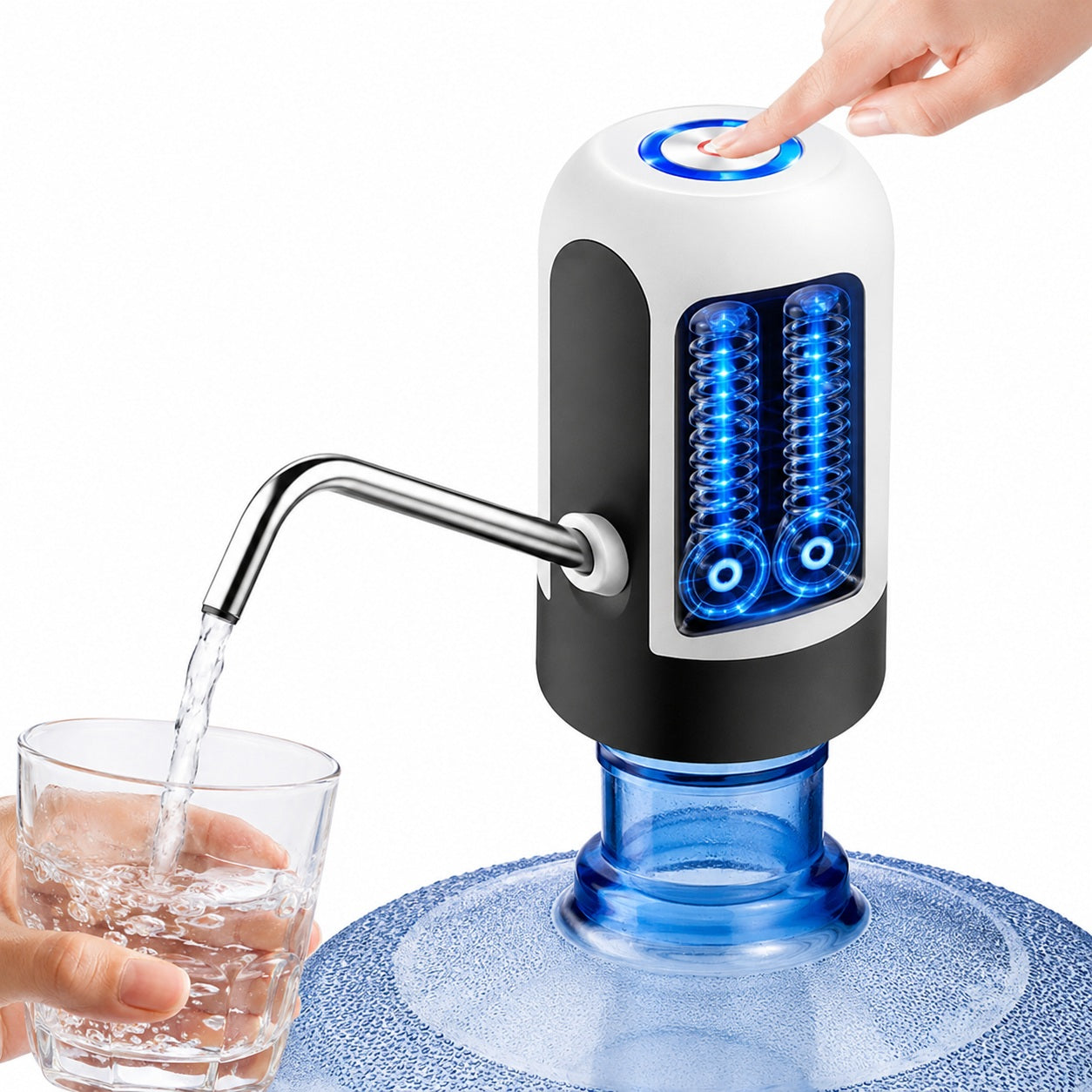 DISPENSADOR ELÉCTRICO DE AGUA RECARGABLE