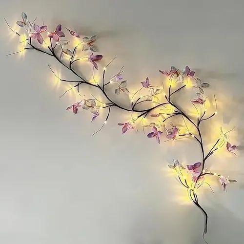 LUZ DECORATIVA TIPOMARIPOSAS 96 LUCES