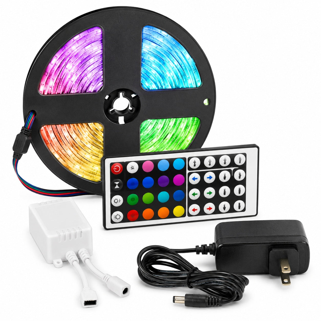 CINTA LED RGB 5050 5M CON CONTROL REMOTO