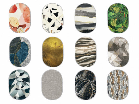 ALFOMBRA DECORATIVA PARA BAÑO SURTIDO
