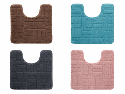 ALFOMBRA ABSORBENTE PARA BAÑO EN COLORES SURTIDOS