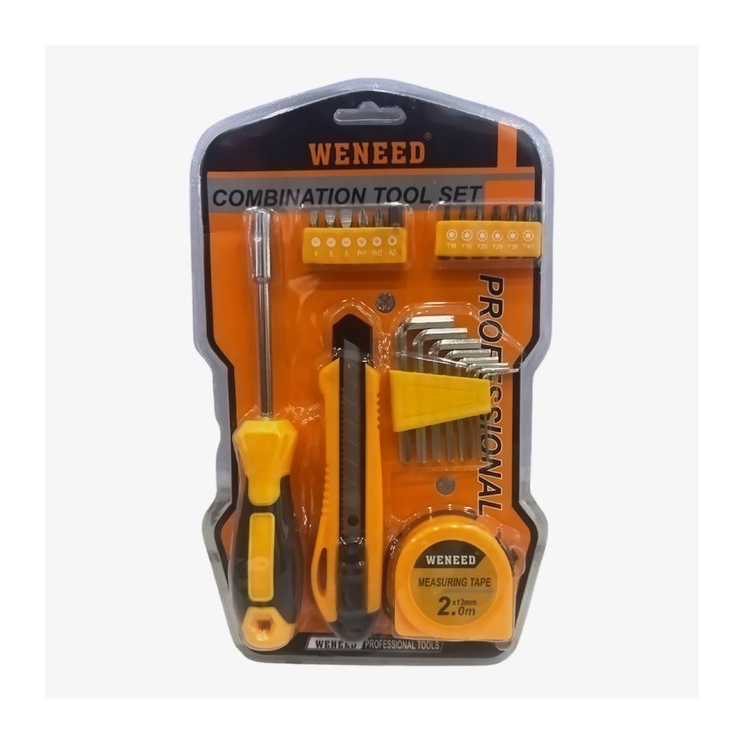 KIT HERRAMIENTAS PUNTAS CAMBIABLES 6 PIEZAS WENEED